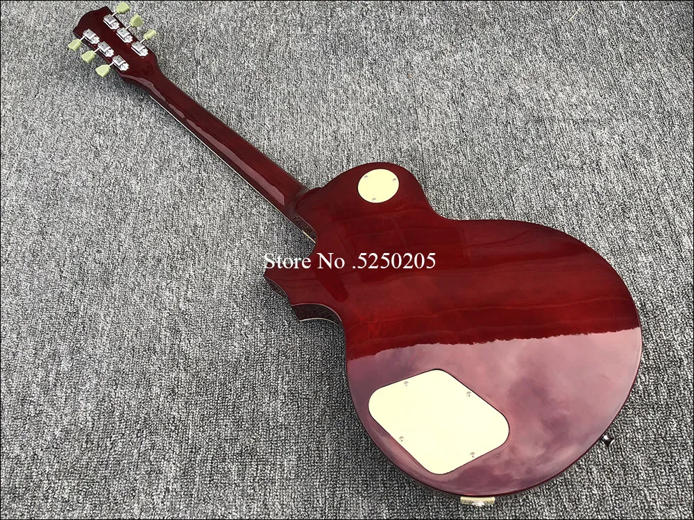 2019 High quality 6 String Electric Guitar, Mahogany body With Flamed Maple Top,Sunset Burst paint,free shipping 
2019 High quality 6 String Electric Guitar, Mahogany body With Flamed Maple Top,Sunset Burst paint,free shipping