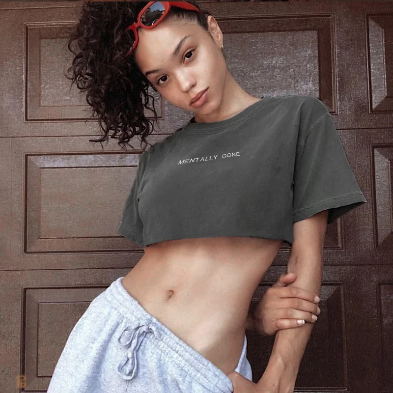 Fashion 2021 Summer Hot Women's New Letter Embroidery Short Loose Casual T-shirt Befree T Shirt Women Vintage Streetwear Punk
Fashion 2021 Summer Hot Women's New Letter Embroidery Short Loose Casual T-shirt Befree T Shirt Women Vintage Streetwear Punk