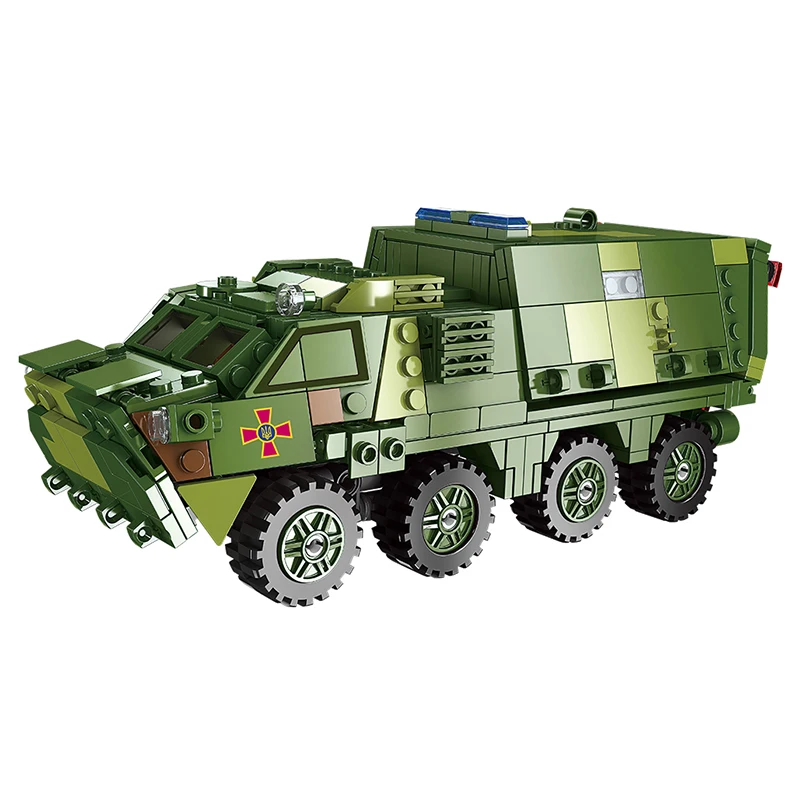New Xingbao 06800 Russian Military Army Series 481pcs Medical Armored Vehicle Building Blocks MOC Bricks Educational Toys Gifts
New Xingbao 06800 Russian Military Army Series 481pcs Medical Armored Vehicle Building Blocks MOC Bricks Educational Toys Gifts