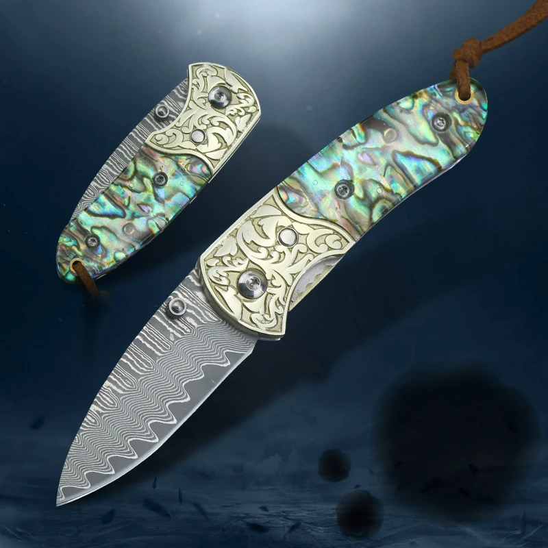 Складной нож из дамасской стали, складной нож для кемпинга, охотничий портативный карманный нож, нож для выживания в полевых условиях 
Складной нож из дамасской стали, складной нож для кемпинга, охотничий портативный карманный нож, нож для выживания в полевых условиях