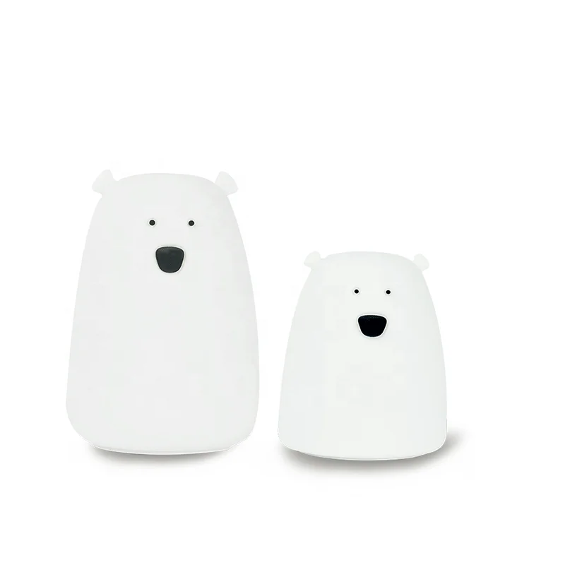 Cute Bear LED Night Light Decoracion Dormitorio for Children Baby Kids Bedside Lamp Multicolor Silicone Touch Sensor Tap Control
Cute Bear LED Night Light Decoracion Dormitorio for Children Baby Kids Bedside Lamp Multicolor Silicone Touch Sensor Tap Control