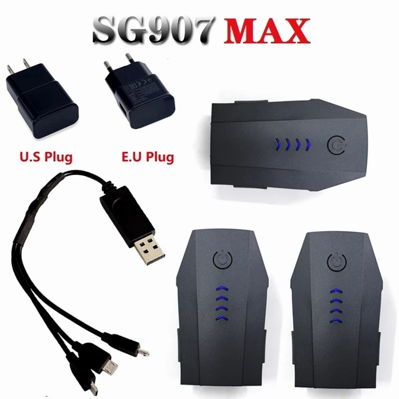 7.6V 2600mAh rechargeable battery and charger For SG907 MAX SG-907 MAX 5G GPS Smart Anti-Shake RC Quadcopter Drone Spare Parts
7.6V 2600mAh rechargeable battery and charger For SG907 MAX SG-907 MAX 5G GPS Smart Anti-Shake RC Quadcopter Drone Spare Parts