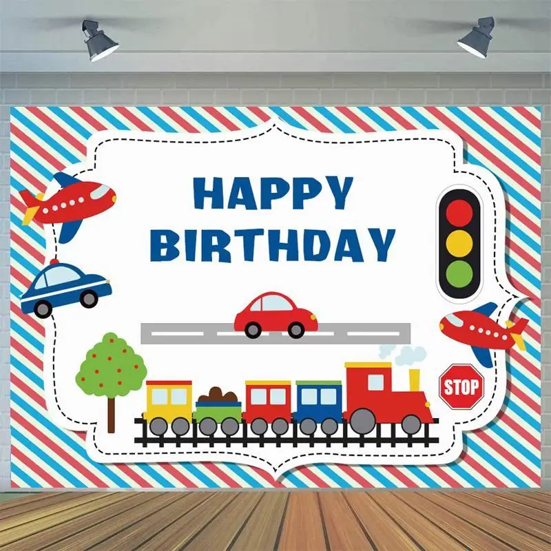 Children Happy Birthday Photography Backdrop Traffic Light Car Aircraft Cartoon Boy Birthday Cake Table Background Photo Shoot
Children Happy Birthday Photography Backdrop Traffic Light Car Aircraft Cartoon Boy Birthday Cake Table Background Photo Shoot