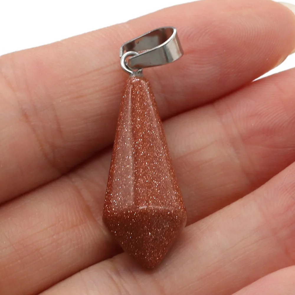 2pcs Natural Stone Geometry Aventurine Rose Quartzs Pendant for Necklace Earring Accessories Jewelry Making DIY Size13x28mm 
2pcs Natural Stone Geometry Aventurine Rose Quartzs Pendant for Necklace Earring Accessories Jewelry Making DIY Size13x28mm