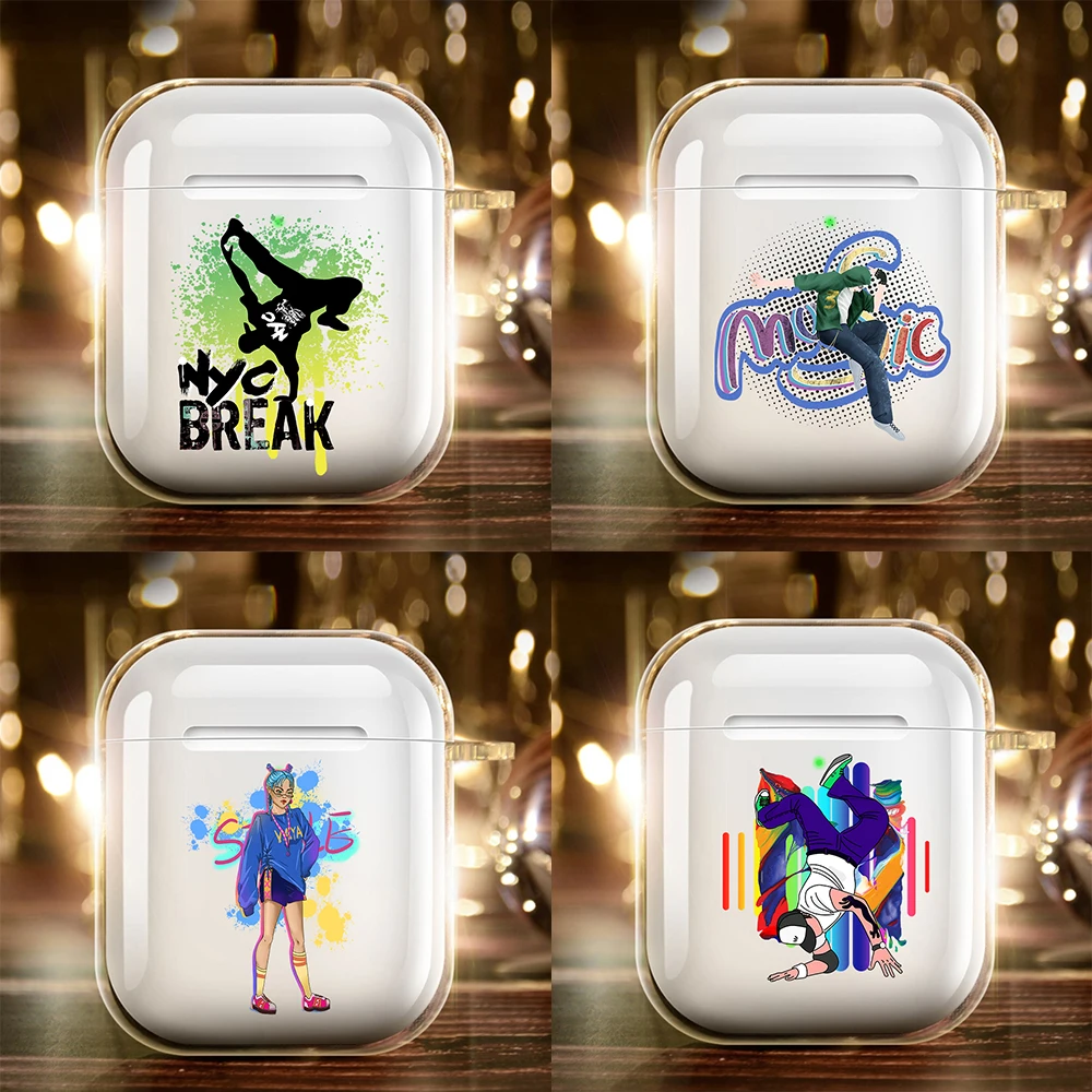2021 Silicone Cover for Airpods 1/2 Earphone Cartoon street dance character soft Fundas Airpods Case Air Pods Charging Box Bags
2021 Silicone Cover for Airpods 1/2 Earphone Cartoon street dance character soft Fundas Airpods Case Air Pods Charging Box Bags