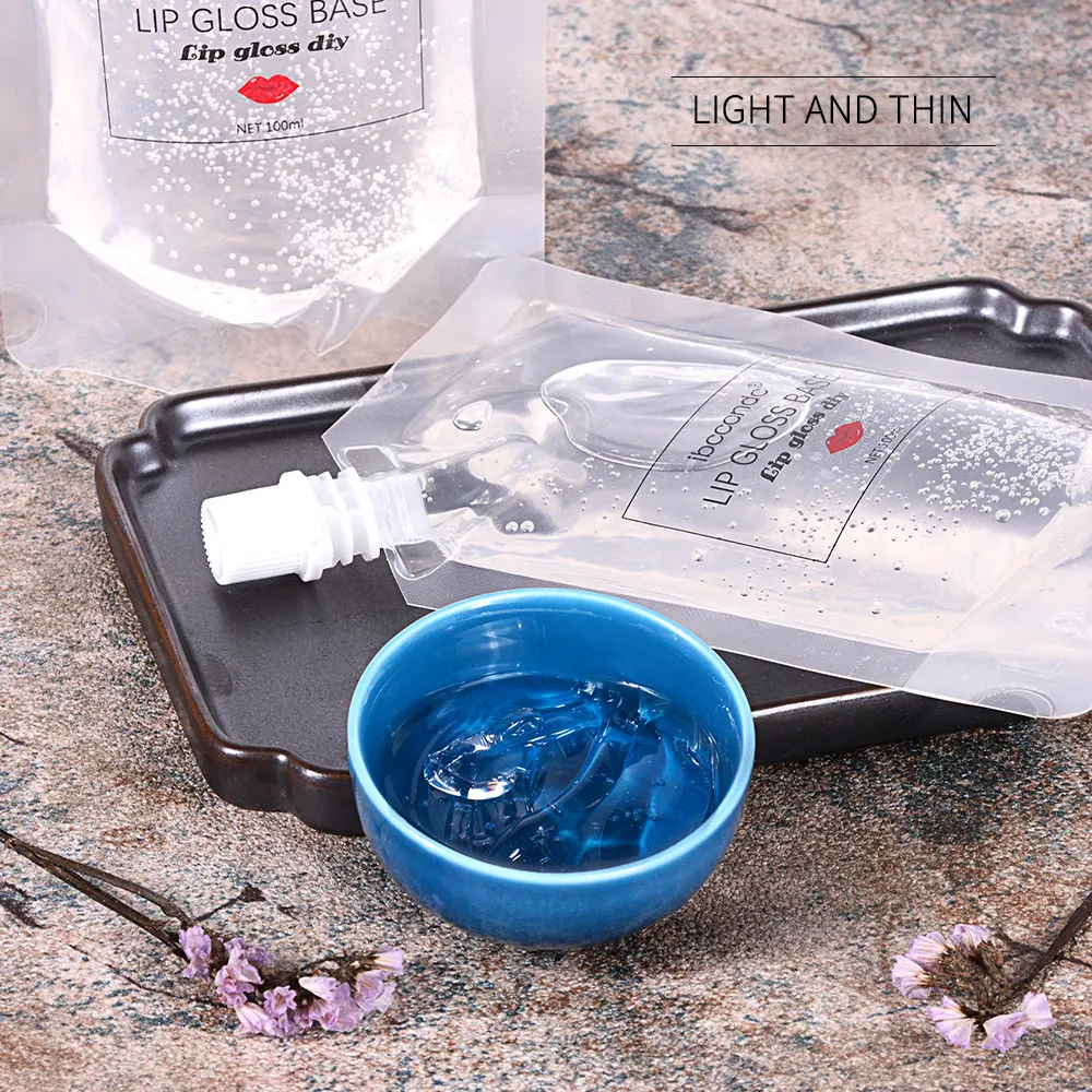 Clear Lip Gloss Base Oil Raw Material Gel for DIY Liquid Lipstick Lipgloss Handmade Makeup Cosmetics Moisturizing Non-Stick 1 pc 
Clear Lip Gloss Base Oil Raw Material Gel for DIY Liquid Lipstick Lipgloss Handmade Makeup Cosmetics Moisturizing Non-Stick 1 pc