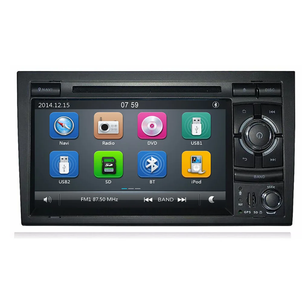 Автомобильный GPS плеер 7 дюймов для Audi A4 B6 B7 S4 RS4 SEAT Exeo dvd с радио IPS экраном Wi Fi BT CARPLAY