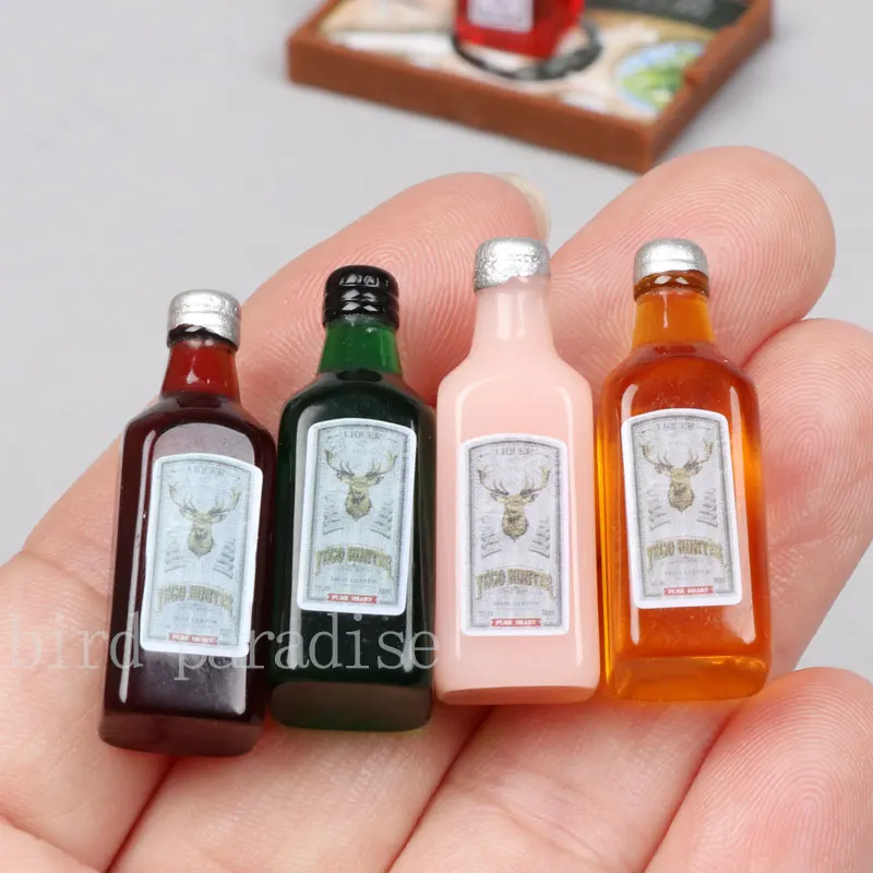 Miniature Food Drinks Toys Mini Liquor Wine Bottle Model For Barbie House 1/12 DollHouse Kitchen Accessorie Kids Pretend Play
Miniature Food Drinks Toys Mini Liquor Wine Bottle Model For Barbie House 1/12 DollHouse Kitchen Accessorie Kids Pretend Play