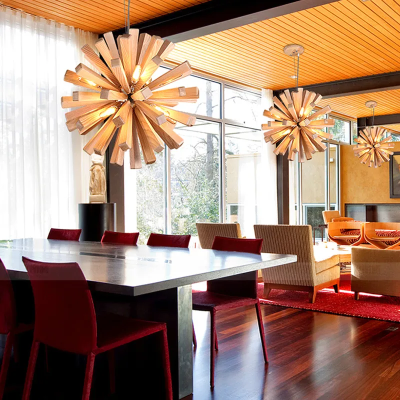 New Nordic Art Creative Dandelion chandelier Solid Wood lamp Living Room Dining room Country Style Personality Hanging Lamp
New Nordic Art Creative Dandelion chandelier Solid Wood lamp Living Room Dining room Country Style Personality Hanging Lamp