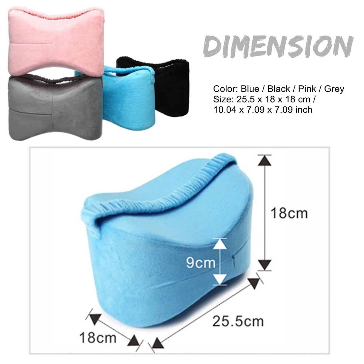 Memory Foam Knee Leg Pillow Cushion Pressure Pain Relief Rest for Side Sleep Pregnant Women Sleeping Support Pillow
Memory Foam Knee Leg Pillow Cushion Pressure Pain Relief Rest for Side Sleep Pregnant Women Sleeping Support Pillow
