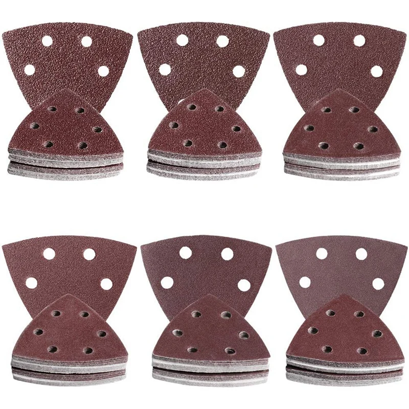 Sandpaper Detail Sander Paper Triangular Adhesive Sanding Discs Sandpaper 120 Pcs 6 Hole Hook And Loop Sander Pads
Sandpaper Detail Sander Paper Triangular Adhesive Sanding Discs Sandpaper 120 Pcs 6 Hole Hook And Loop Sander Pads
