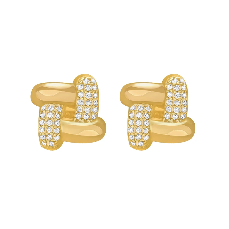 Simple Gold Geometric Elements Metal Zircon Earrings For Woman 2020 New Fashion Korean Jewelry Luxury Party Exquisite Earring
Simple Gold Geometric Elements Metal Zircon Earrings For Woman 2020 New Fashion Korean Jewelry Luxury Party Exquisite Earring