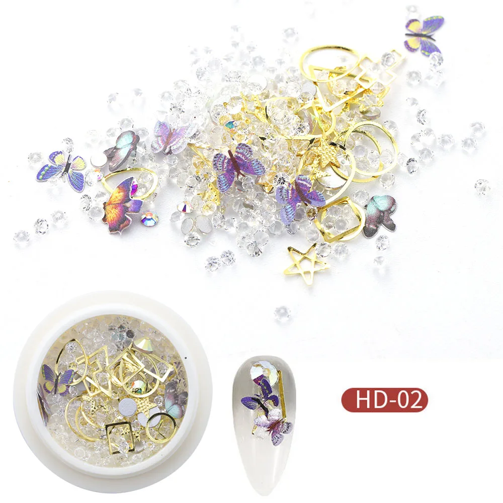 1 Box Handmade Nail Art 3D Heat Shrinkable Sheet Finished Frosted Butterfly Nail Flat Beads Design Golden Geometric Decoration
1 Box Handmade Nail Art 3D Heat Shrinkable Sheet Finished Frosted Butterfly Nail Flat Beads Design Golden Geometric Decoration