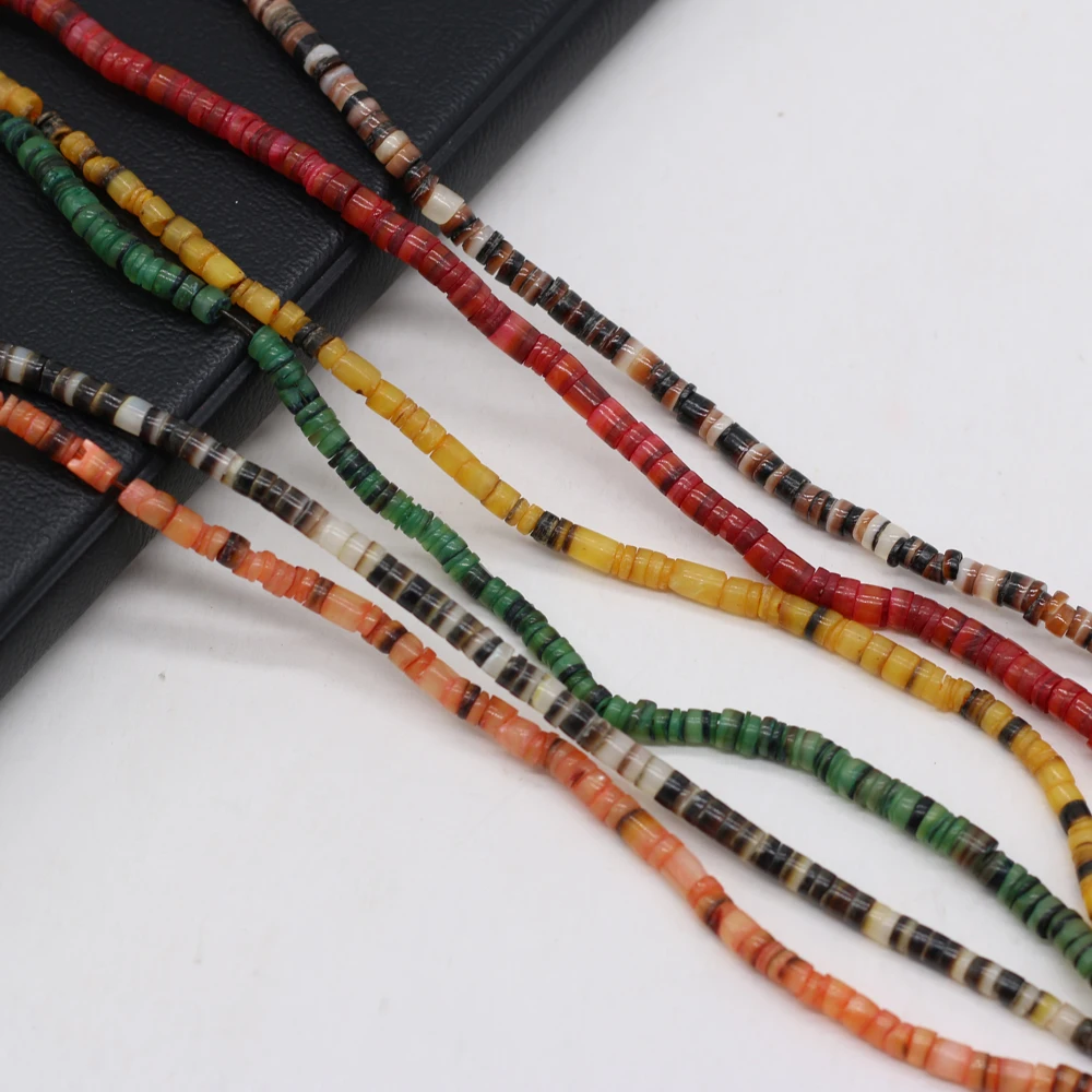 100% Fine Charm New Natural Loose Beaded Shell Spacers Mixed Colors for Jewelry Making Bracelet DIY Necklace Accessories 60CM
100% Fine Charm New Natural Loose Beaded Shell Spacers Mixed Colors for Jewelry Making Bracelet DIY Necklace Accessories 60CM