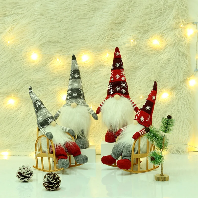 1 шт. кресло-качалка без лица, кукла Санты, рождественские украшения для дома, Рождественское украшение, новогодний декор, подарок для детей
1 шт. кресло-качалка без лица, кукла Санты, рождественские украшения для дома, Рождественское украшение, новогодний декор, подарок для детей