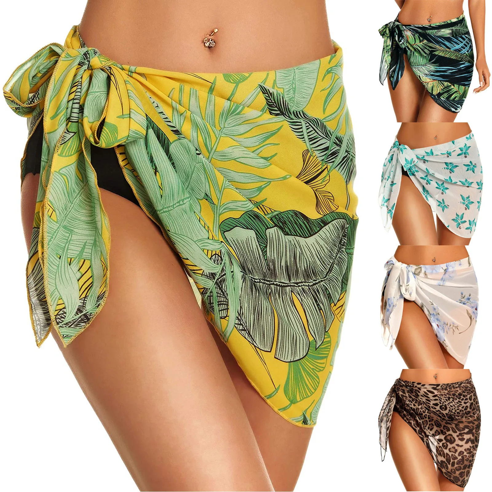 Sexy Women Cover Up 2021 New Stylish Ladies Chiffon Short Sarong Wrap Holiday Beach Swimwear Mini Sarongs Summer Bathing Suit
Sexy Women Cover Up 2021 New Stylish Ladies Chiffon Short Sarong Wrap Holiday Beach Swimwear Mini Sarongs Summer Bathing Suit
