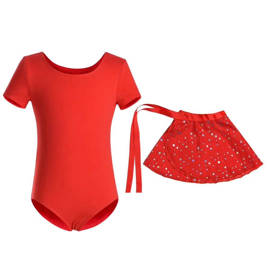 Girls Ballet Dress Gymnastics Leotard Short Sleeve Ballet Clothing Dance Wear With Chiffon Glittering Skirts
Girls Ballet Dress Gymnastics Leotard Short Sleeve Ballet Clothing Dance Wear With Chiffon Glittering Skirts