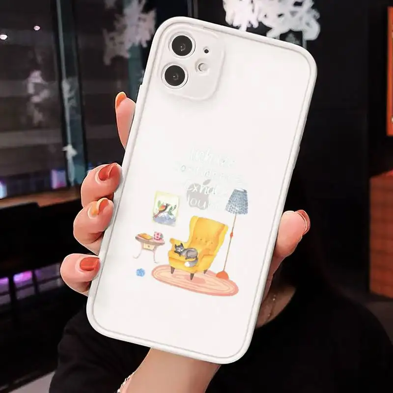 Funny cartoon landscape girl Phone Cases Matte Transparent for iPhone 7 8 11 12 s mini pro X XS XR MAX Plus cover funda
Funny cartoon landscape girl Phone Cases Matte Transparent for iPhone 7 8 11 12 s mini pro X XS XR MAX Plus cover funda
