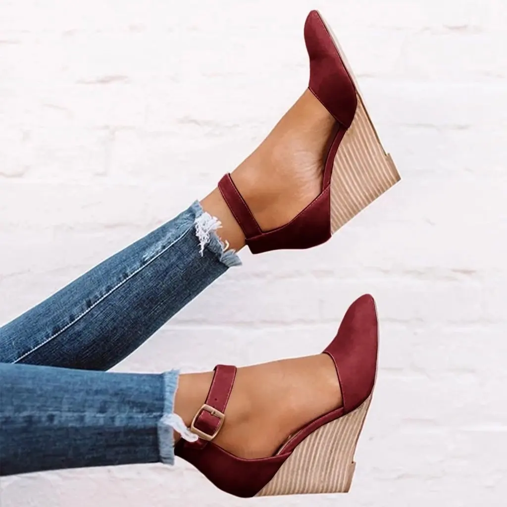 Women's Solid Color Suede Classic Back Bag with Ankle Strap, High-heeled Buckle, Elegant and Fashionable All-match Sandals YX038
Women's Solid Color Suede Classic Back Bag with Ankle Strap, High-heeled Buckle, Elegant and Fashionable All-match Sandals YX038