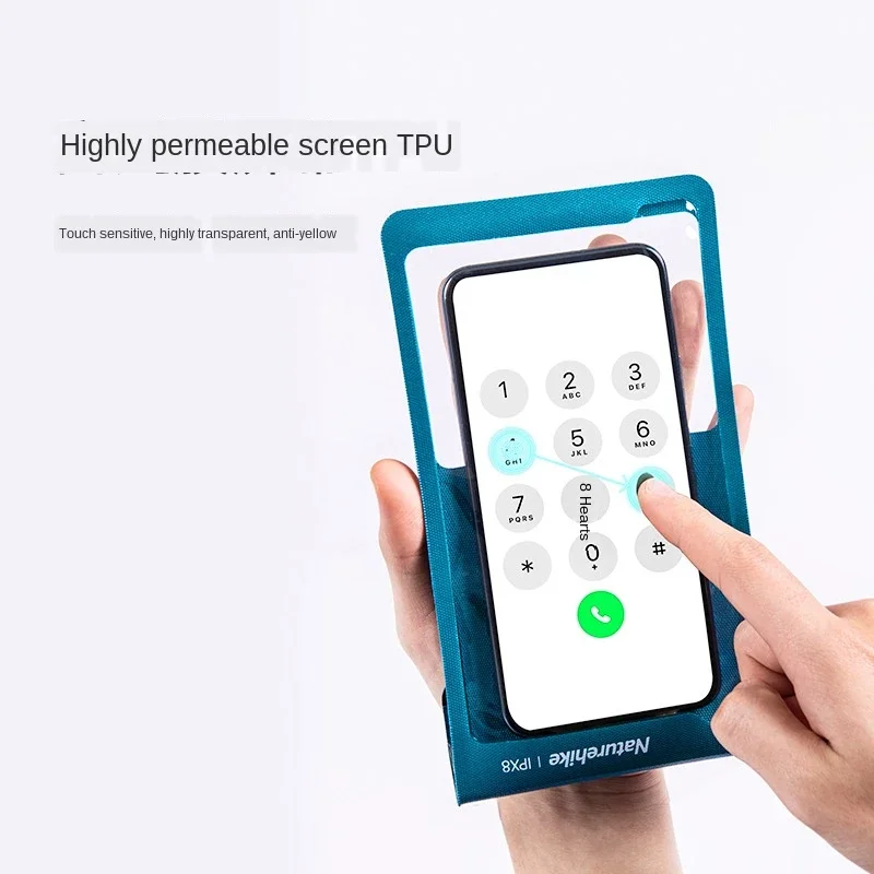 Naturehike 2021 New Waterproof Cellphone Bag TPU Swimming Waterproof Phone Set Touch Screen Sealed Diving Mobile Phone Shell
Naturehike 2021 New Waterproof Cellphone Bag TPU Swimming Waterproof Phone Set Touch Screen Sealed Diving Mobile Phone Shell