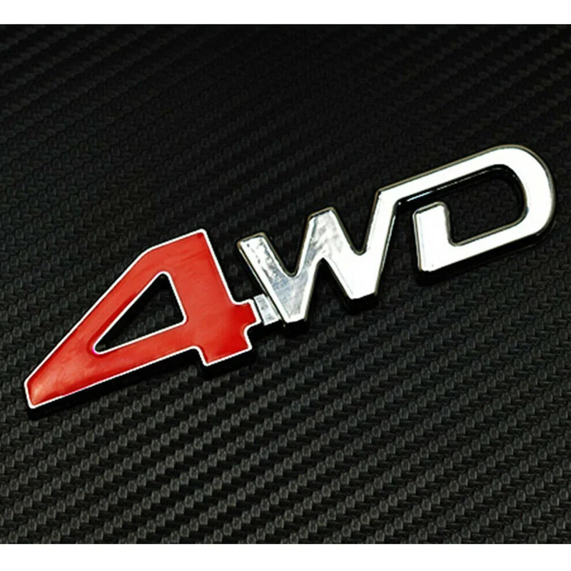4WD Patterns Chrome Metal Badge Emblem Sticker 4 Wheel Drive Car Trunk Tail Decal Red Exterior Parts Car Decoration Accessories
4WD Patterns Chrome Metal Badge Emblem Sticker 4 Wheel Drive Car Trunk Tail Decal Red Exterior Parts Car Decoration Accessories