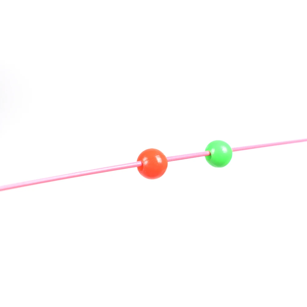 Funny Interactive Steel Wire Colorful Bead Cat Teaser With Bell Scratching Playing Pet Supplies Hot Sale Good Things For Cat
Funny Interactive Steel Wire Colorful Bead Cat Teaser With Bell Scratching Playing Pet Supplies Hot Sale Good Things For Cat