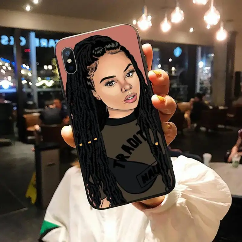 African Mexico melanin black girl Phone Case for iPhone 11 12 mini pro XS MAX 8 7 6 6S Plus X 5S SE 2020 XR shell
African Mexico melanin black girl Phone Case for iPhone 11 12 mini pro XS MAX 8 7 6 6S Plus X 5S SE 2020 XR shell