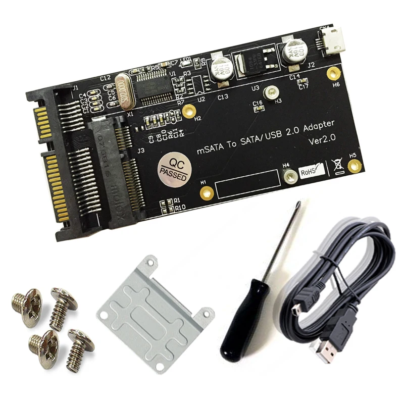 Raiser карта mSATA SSD к USB SATA адаптер mSATA SSD к 2,5 "Драйвер SATA плата конвертер карта для Mini SATA SSD для Windows10/8/7
Raiser карта mSATA SSD к USB SATA адаптер mSATA SSD к 2,5 "Драйвер SATA плата конвертер карта для Mini SATA SSD для Windows10/8/7