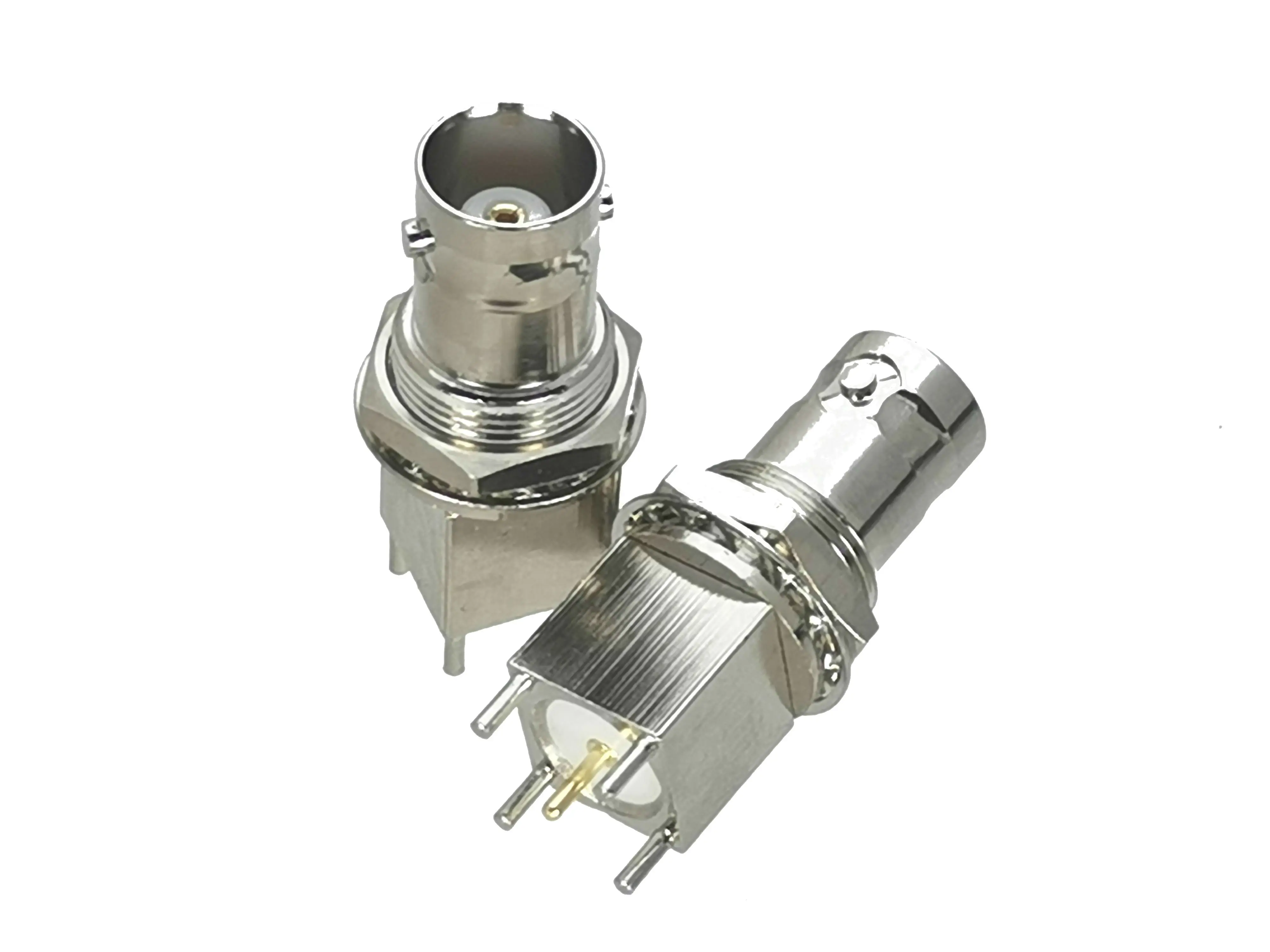 1 шт. разъем BNC Female jack гайка переборка крепление на печатную плату пайкой RF адаптер коаксиальный высокое качество 
1 шт. разъем BNC Female jack гайка переборка крепление на печатную плату пайкой RF адаптер коаксиальный высокое качество