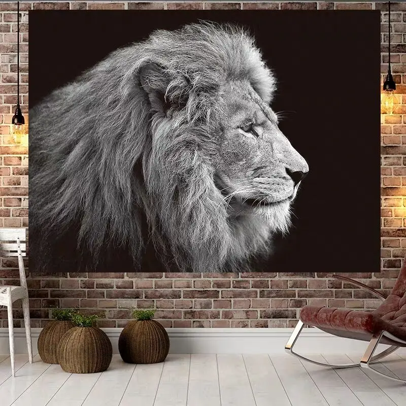 Animal Head wall Art painting Lion Tiger Print Wall Picture For Home Living Room Decoration Bedroom Wall Decoration Room Décor
Animal Head wall Art painting Lion Tiger Print Wall Picture For Home Living Room Decoration Bedroom Wall Decoration Room Décor