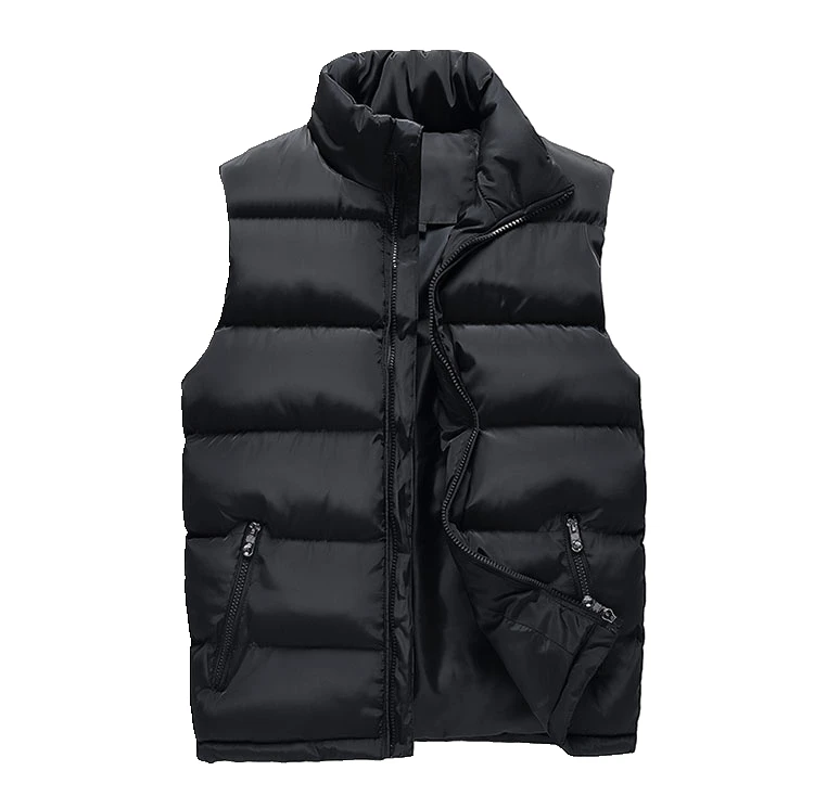 2021 New Spring And Autumn Down Shoulder Cotton Vest Men's Coat Clothing Leisure vests with Zipper pockets High collar vest Men
2021 New Spring And Autumn Down Shoulder Cotton Vest Men's Coat Clothing Leisure vests with Zipper pockets High collar vest Men