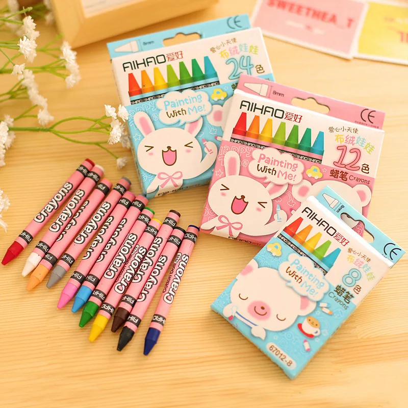 12 Colors Boxed Crayons Creative Cartoon Children Paint Brush Art Supplies Kids Painting Drawing Supplies Student Stationery
12 Colors Boxed Crayons Creative Cartoon Children Paint Brush Art Supplies Kids Painting Drawing Supplies Student Stationery