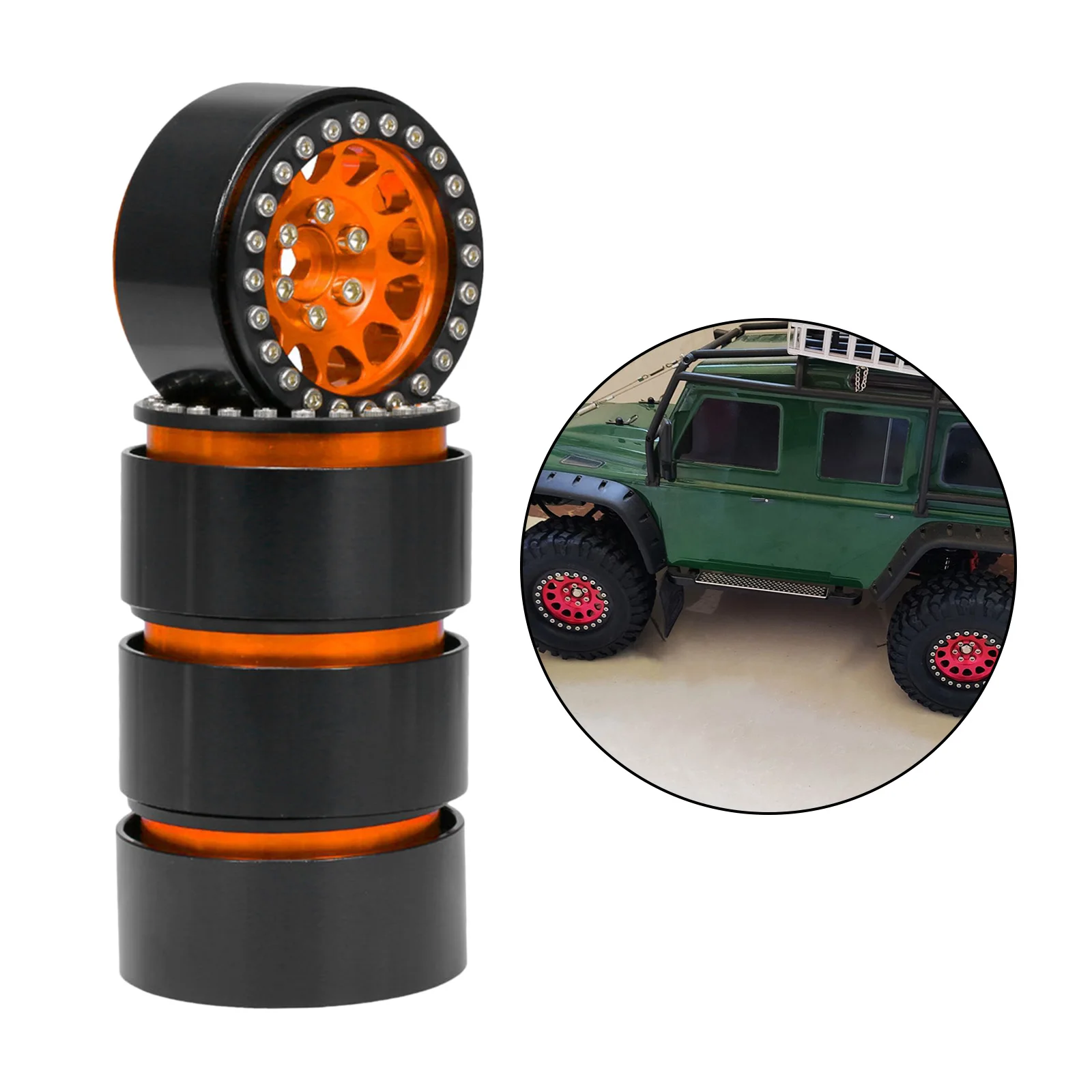 1.9 RC Wheel Hub Beadlock Wheel Hub Wheel Rim 12-Spoke for Axial D90 1:10 RC Car Spare Parts 12mm Hex
1.9 RC Wheel Hub Beadlock Wheel Hub Wheel Rim 12-Spoke for Axial D90 1:10 RC Car Spare Parts 12mm Hex