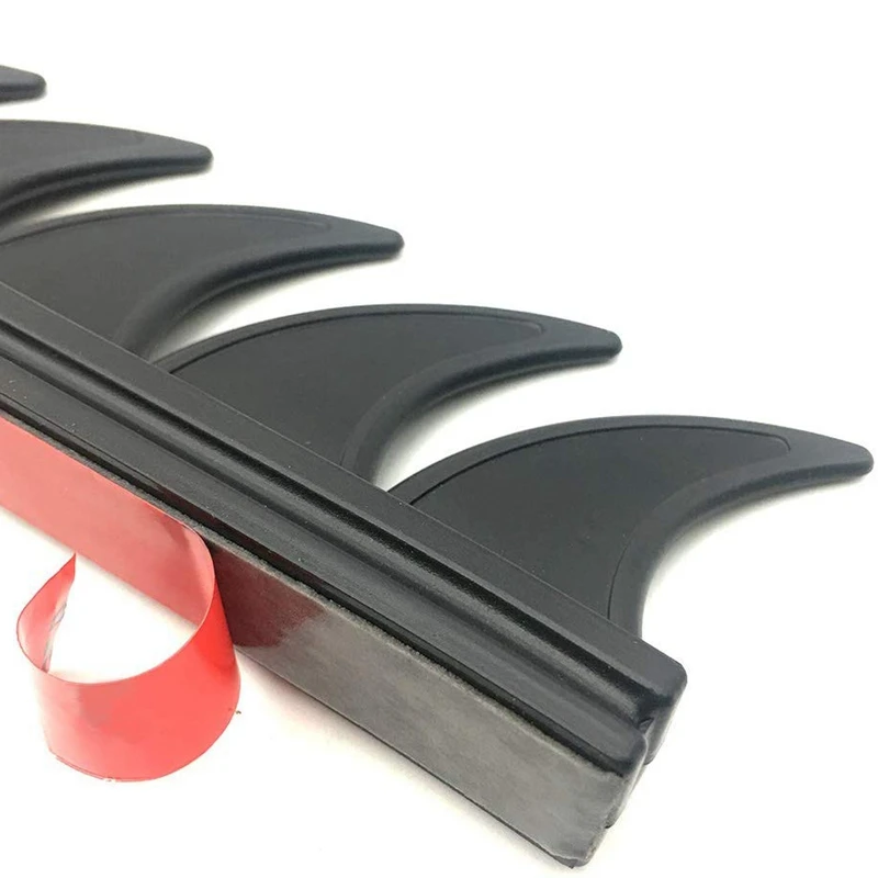 Reflective Motorcycle Helmet Mohawk Spikes Rubber with Red Helmet Decals(Helmet Not Included)