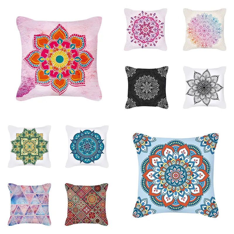 Mandala Print Pillowcase Pillowclips Geometric Pillow Cover Nordic Style Sofa Cushion Cover Flower Pillow Case Ethnic Bed Decor
Mandala Print Pillowcase Pillowclips Geometric Pillow Cover Nordic Style Sofa Cushion Cover Flower Pillow Case Ethnic Bed Decor