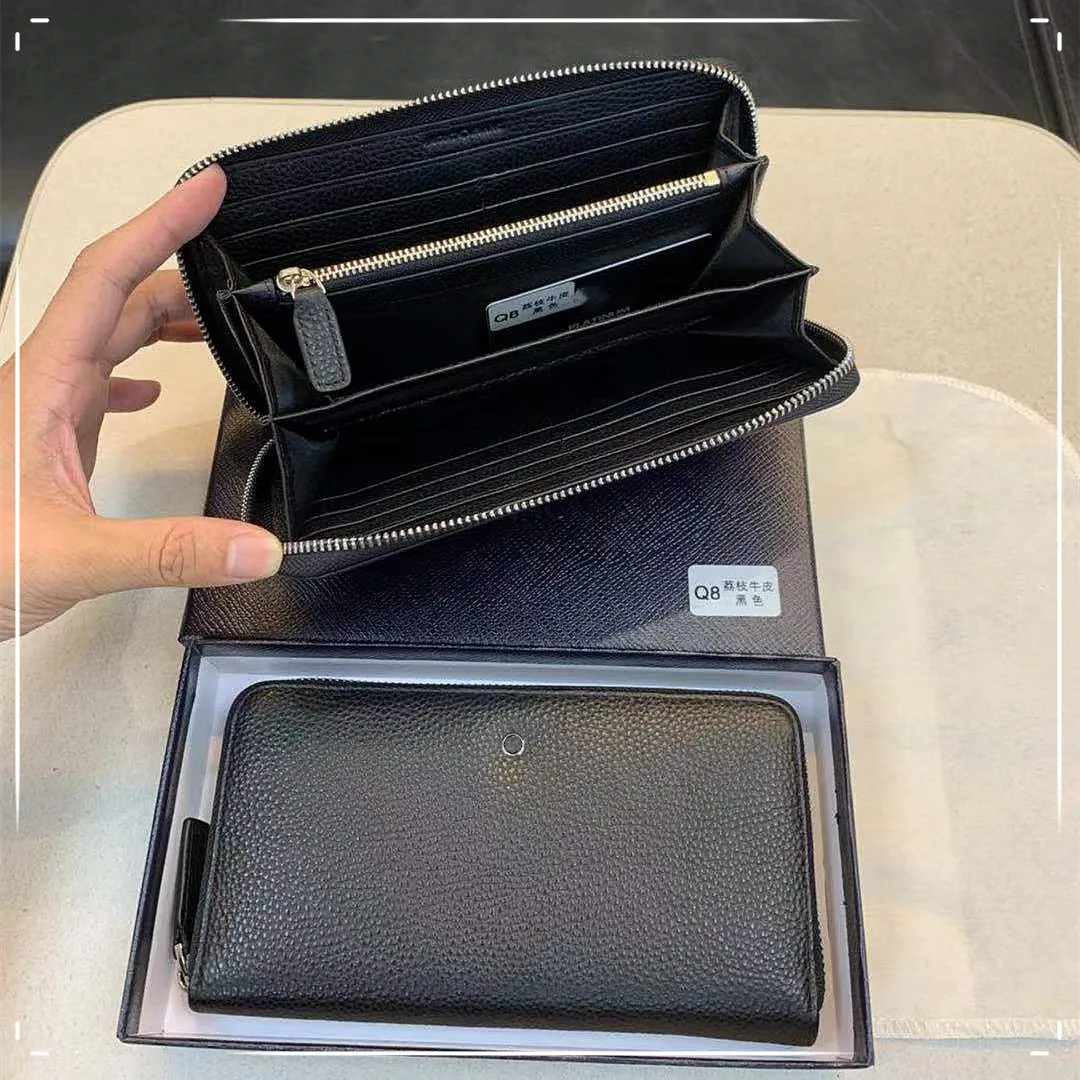 MB wallet men's business long wallet German hexagonal star leather wallet factory direct sales quality assurance, free gift box
MB wallet men's business long wallet German hexagonal star leather wallet factory direct sales quality assurance, free gift box