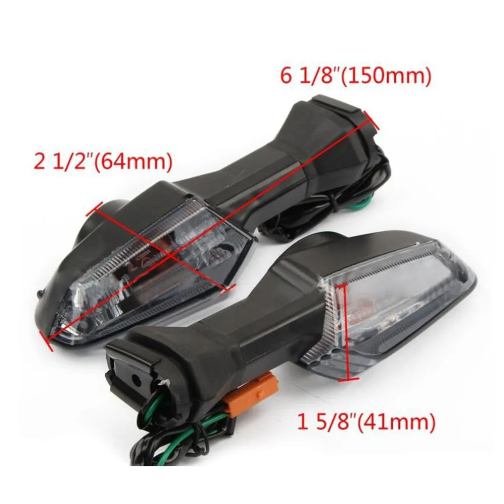 Clear Turn Signal Light Turning Front/Rear For KAWASAKI KLE 650/1000 For Versys ER-6N ZRX 1200 Plastic Replacement Fairings New
Clear Turn Signal Light Turning Front/Rear For KAWASAKI KLE 650/1000 For Versys ER-6N ZRX 1200 Plastic Replacement Fairings New