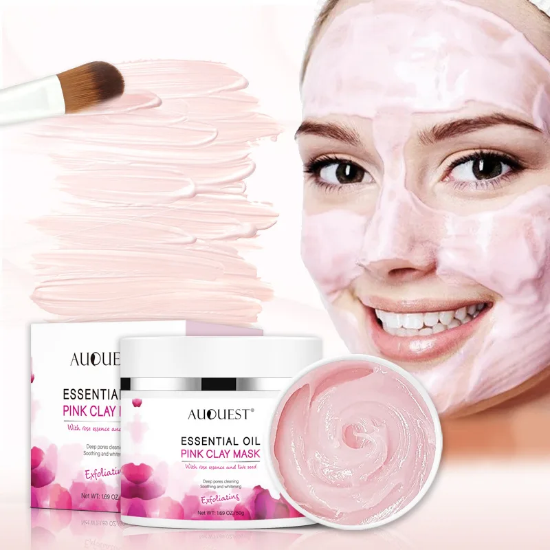 50g Pink Clay Mask Pore Black Dots Blackhead Deep Cleansing Mask Against Face Acne Exfoliating Facial Beauty Skin Care
50g Pink Clay Mask Pore Black Dots Blackhead Deep Cleansing Mask Against Face Acne Exfoliating Facial Beauty Skin Care