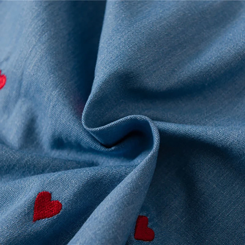 Embroidery Heart Denim Shirts Woman Long Sleeve Turn-down Collar Causal Shirt 2021 Elegant Loose Camisas feman Blouse Tops
Embroidery Heart Denim Shirts Woman Long Sleeve Turn-down Collar Causal Shirt 2021 Elegant Loose Camisas feman Blouse Tops