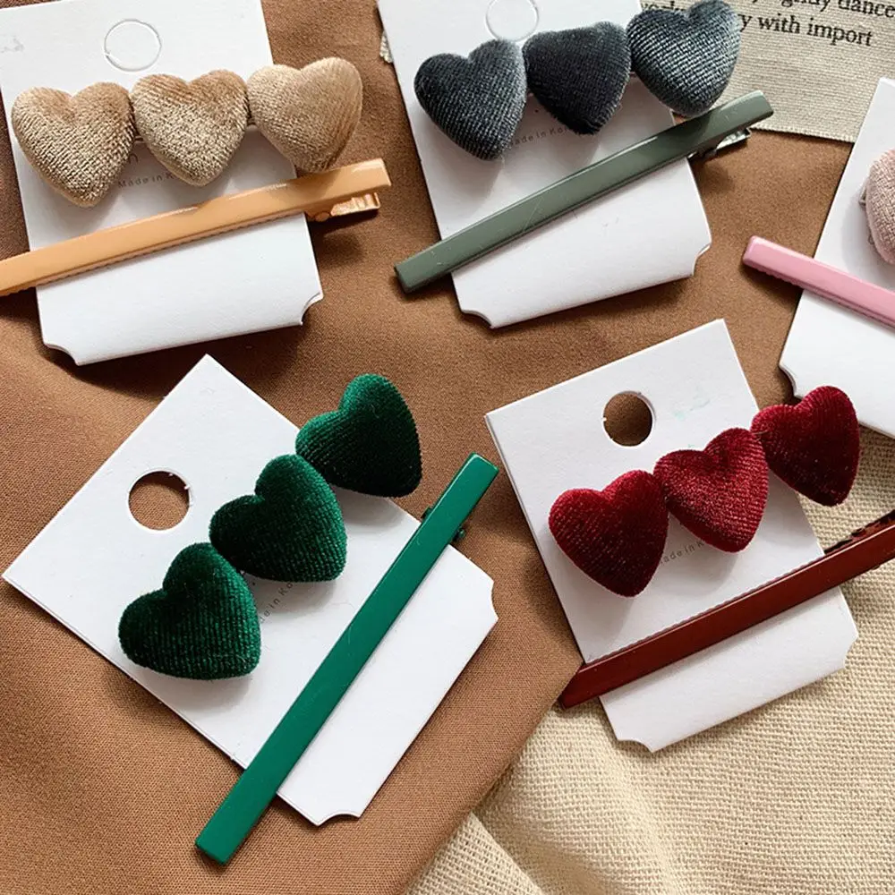 1Set Vintage Velvet Lovely Hairpin Set for women Korea Heart Shape Hair Clip Barrettes Fashion Hairpin Women Hair Accessories
1Set Vintage Velvet Lovely Hairpin Set for women Korea Heart Shape Hair Clip Barrettes Fashion Hairpin Women Hair Accessories