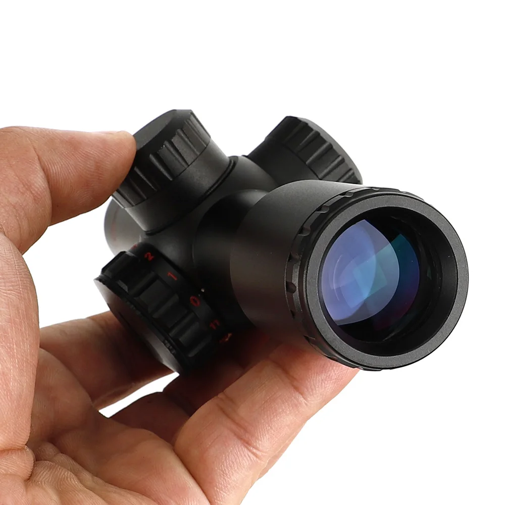 ohhunt 4.5x20E Hunting Rifle Scope Compact Red Illuminated Glass Etched Reticle With Flip-open Lens Caps and Rings
ohhunt 4.5x20E Hunting Rifle Scope Compact Red Illuminated Glass Etched Reticle With Flip-open Lens Caps and Rings