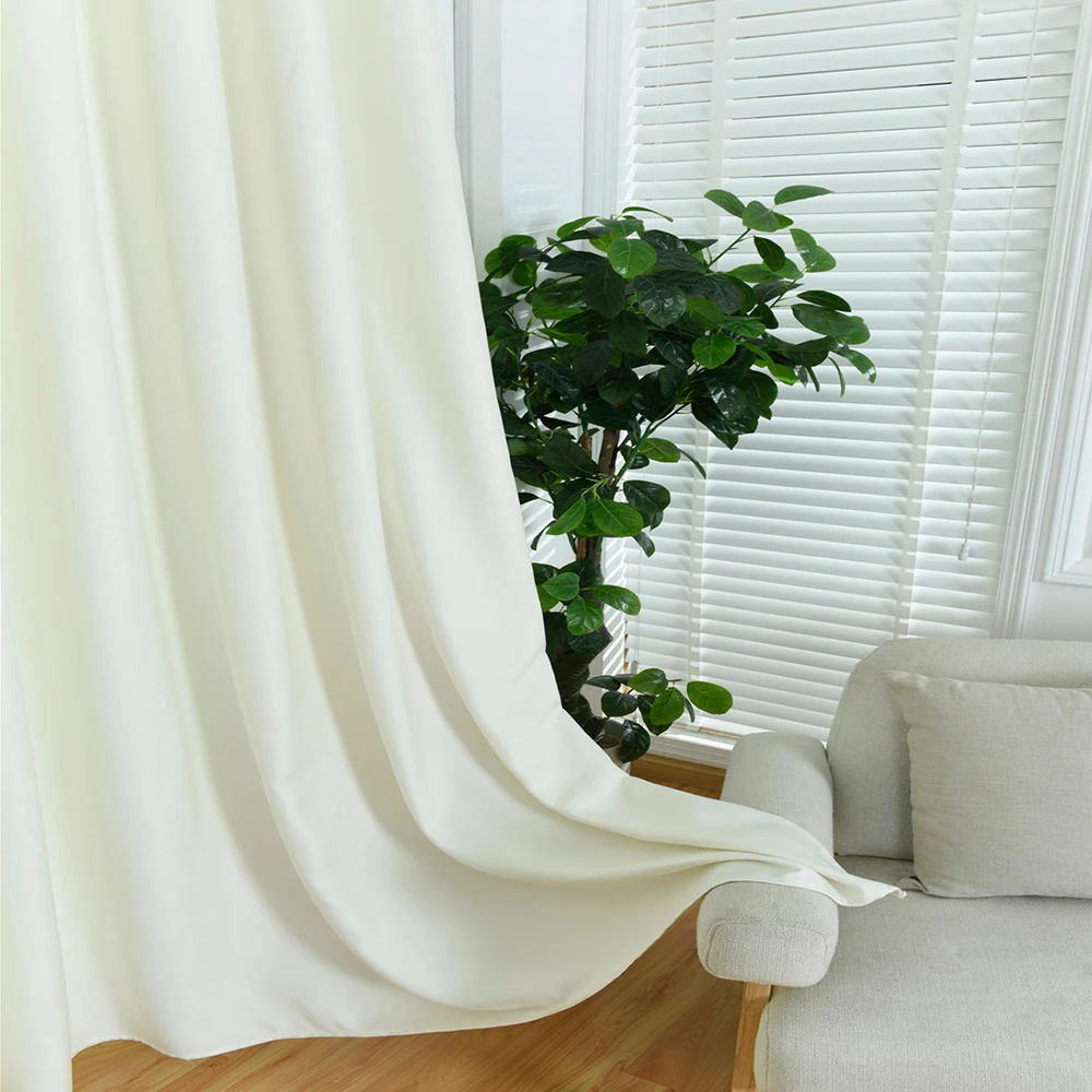 Blackout Window Curtains Panel Solid Color Grommet Top Thermal Insulated Curtain Drapes for Home Bedroom Living Room Decoration
Blackout Window Curtains Panel Solid Color Grommet Top Thermal Insulated Curtain Drapes for Home Bedroom Living Room Decoration