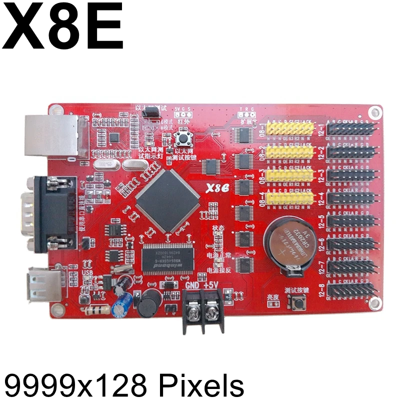 Kaler X8E блестящее полотно + USB + СЕРИЙНЫЙ RS232 Порты и разъёмы светодиодный Управление карты 9999*128 Пиксели светодиодный знак Дисплей асинхронный ...
Kaler X8E блестящее полотно + USB + СЕРИЙНЫЙ RS232 Порты и разъёмы светодиодный Управление карты 9999*128 Пиксели светодиодный знак Дисплей асинхронный ...