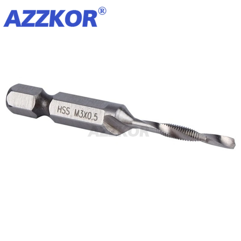 Hex Shank HSS High Speed Steel Metric Right Hand Screw Thread Tap Taper AZZKOR Drill Bits Inch US Set M6 1/8 8-32UNC Taps 6PCS 
Hex Shank HSS High Speed Steel Metric Right Hand Screw Thread Tap Taper AZZKOR Drill Bits Inch US Set M6 1/8 8-32UNC Taps 6PCS
