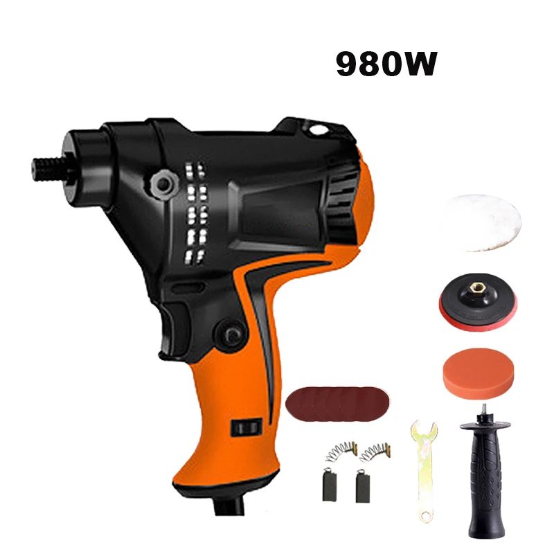 980W Adjustable Speed Car Polishing Machine Car Polisher Angle Grinder Auto Polishing Machine Electric Sander Waxing Power Tool
980W Adjustable Speed Car Polishing Machine Car Polisher Angle Grinder Auto Polishing Machine Electric Sander Waxing Power Tool