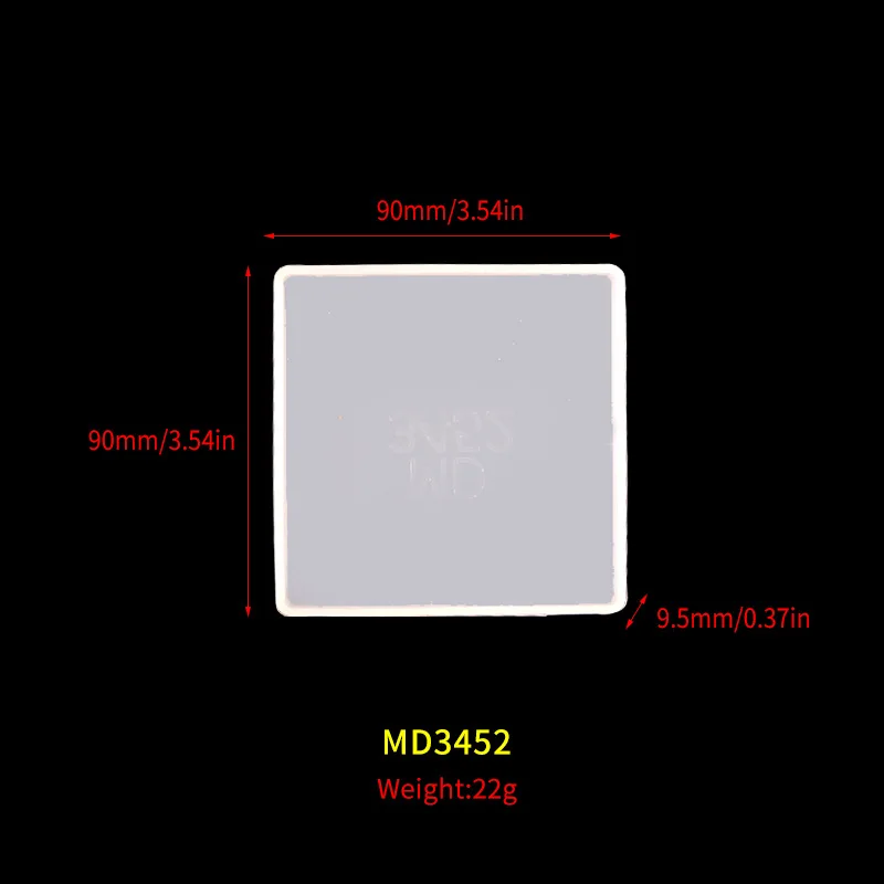 1 Pcs DIY Silicone Crystal Epoxy Resin Mold 9cm Round Square Coaster With Coaster Storage Box Silicone Mirror Mold For Resin
1 Pcs DIY Silicone Crystal Epoxy Resin Mold 9cm Round Square Coaster With Coaster Storage Box Silicone Mirror Mold For Resin
