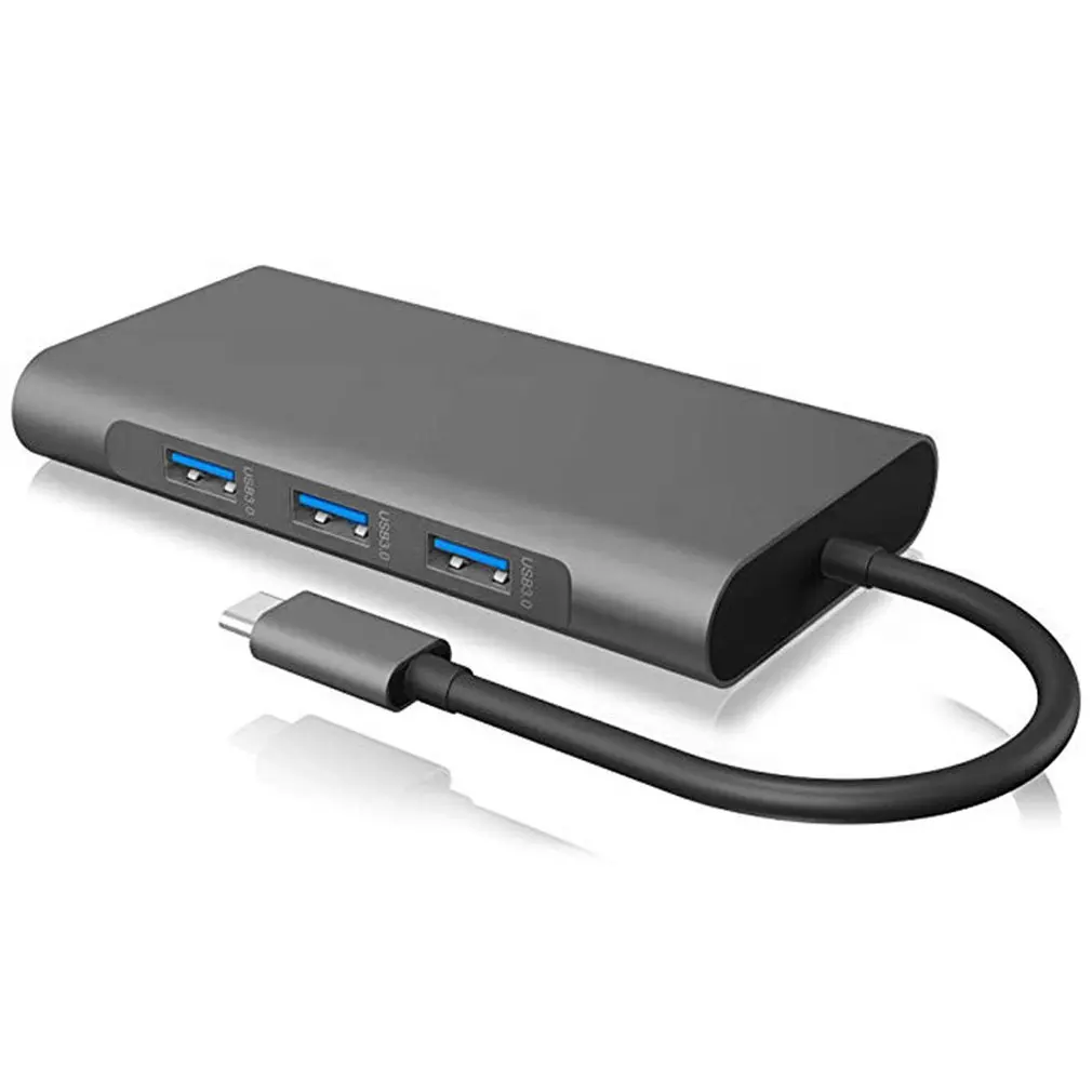 Multifunction Portable Type-c 8-in-1 Multifunctional Expansion Dock Fast Data Transmission High-resolution Hub
Multifunction Portable Type-c 8-in-1 Multifunctional Expansion Dock Fast Data Transmission High-resolution Hub