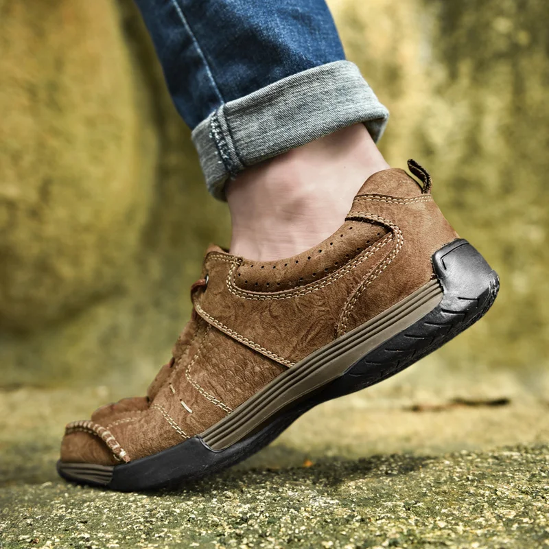 Brand Handmade Luxury Leather Flats Italian Men Shoes Casual Fashion Slip On Hand-sewn Octopus Outdoor Sneakers Sport Walking
Brand Handmade Luxury Leather Flats Italian Men Shoes Casual Fashion Slip On Hand-sewn Octopus Outdoor Sneakers Sport Walking