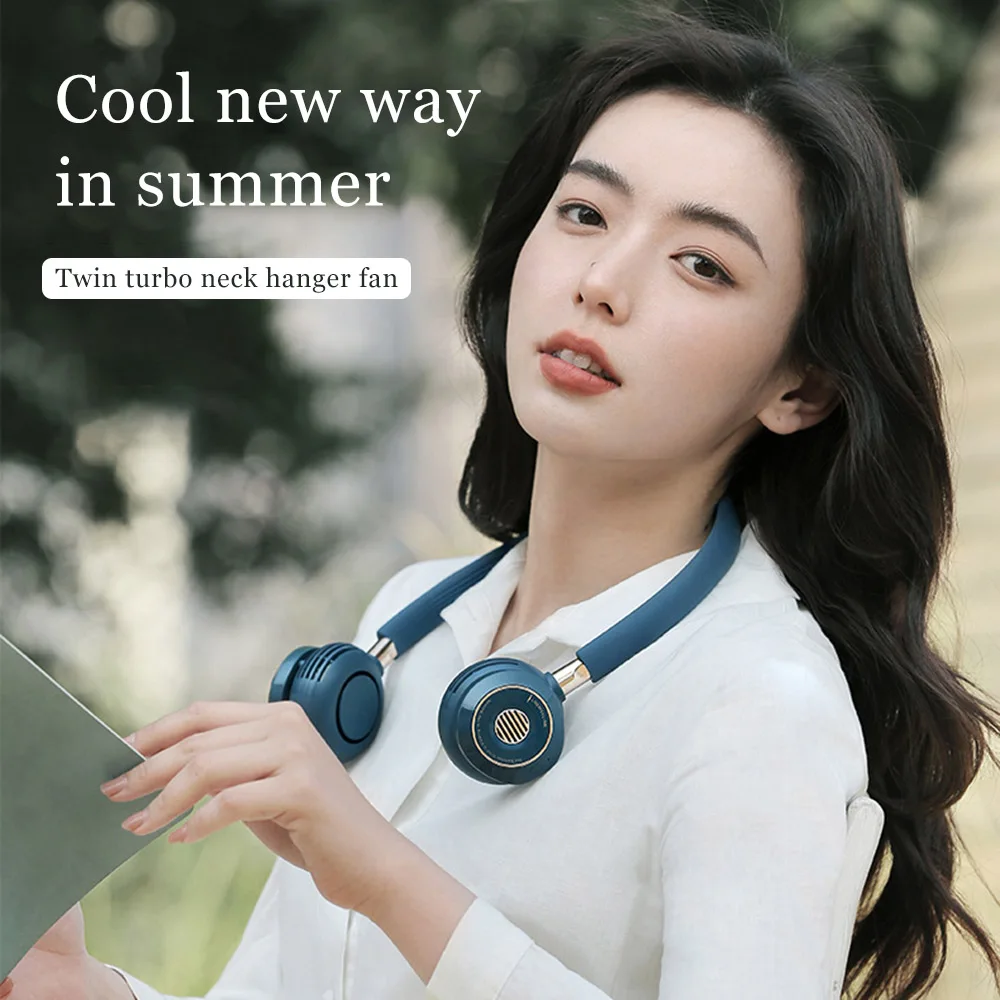 Mini Neckband Fan Portable USB Rechargeable Headphone Design Fan 360 Degree Rotation Mute Hand Free Neck Cooler for Home Outdoor
Mini Neckband Fan Portable USB Rechargeable Headphone Design Fan 360 Degree Rotation Mute Hand Free Neck Cooler for Home Outdoor