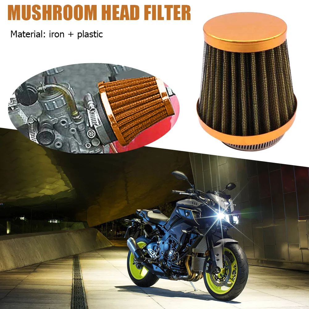 Motorcycle Air Filter Cleaner Mushroom Head 39/48/54mm Clamp-on Pod Filter Blue Outdoor Anti-resistance Repairing Parts
Motorcycle Air Filter Cleaner Mushroom Head 39/48/54mm Clamp-on Pod Filter Blue Outdoor Anti-resistance Repairing Parts